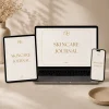 Skin Care Journal Nutri Bu Alma apresentado em tablet, computador e telemóvel